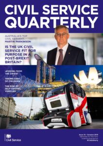 Front cover of Civil Service Quarterly 18